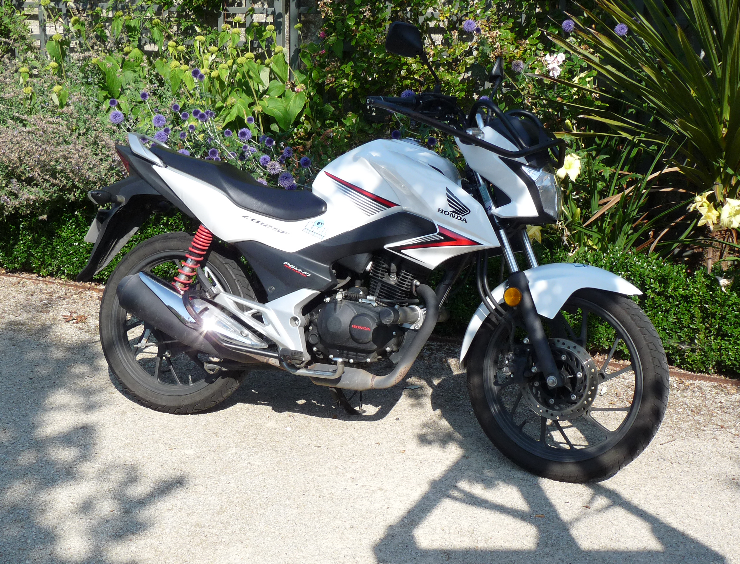 Moto Honda 125 pour permis A1 moto-école Karl Grésille à Valognes